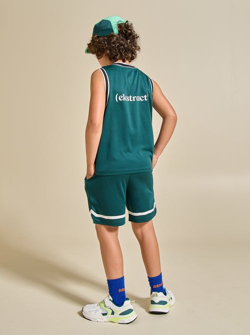 Ensemble de sport débardeur + short - (ekstract) - Kiabi Ensemble de sport débardeur + short - (ekstract) - Kiabi