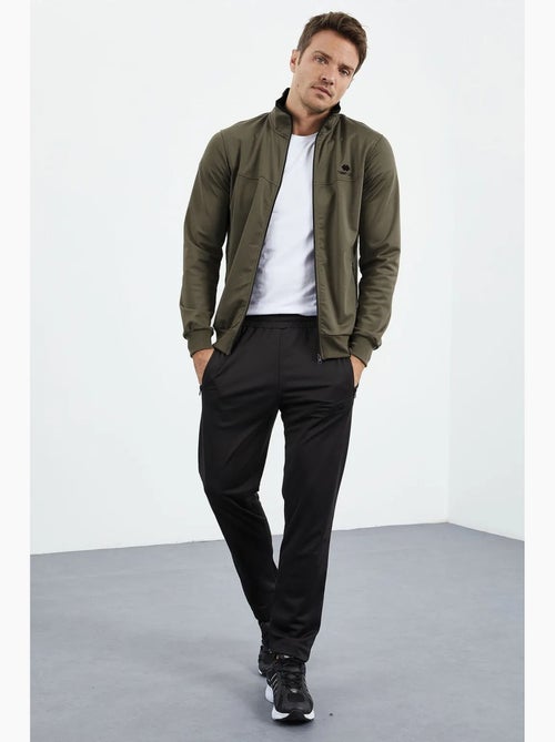 Ensemble de sport homme en maille scuba à col zippé tommy - Kiabi
