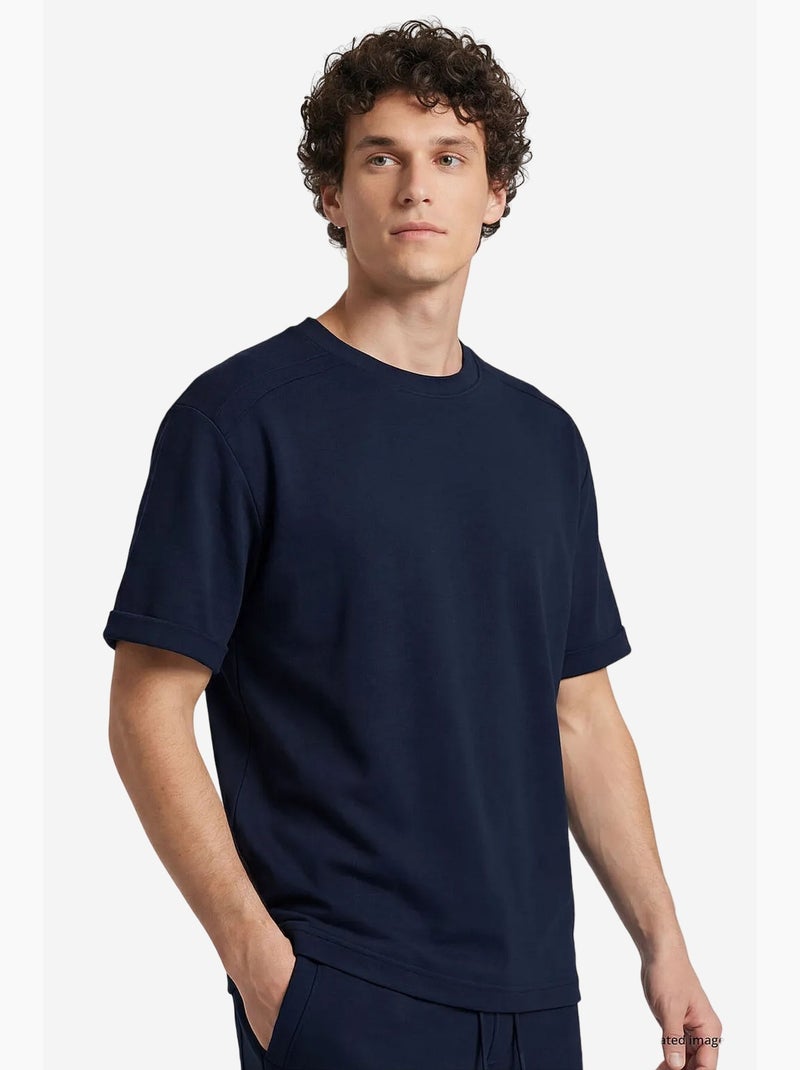 Ensemble de sport homme en mélange coton tommy Bleu marine - Kiabi