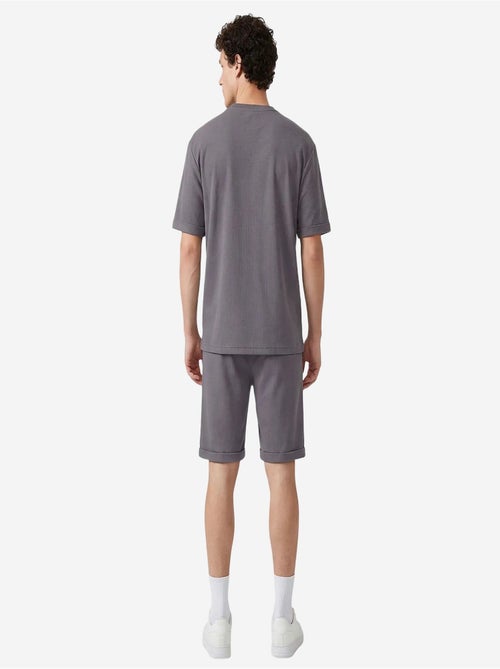 Ensemble de sport homme en mélange coton tommy - Kiabi Ensemble de sport homme en mélange coton tommy - Kiabi
