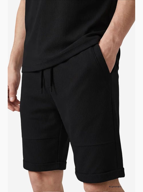Ensemble de sport homme en mélange coton tommy - Kiabi Ensemble de sport homme en mélange coton tommy - Kiabi