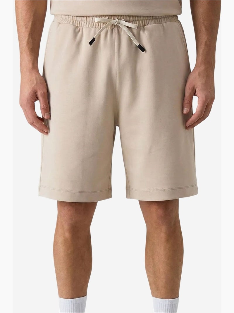 Ensemble de sport homme oversize court tommy Beige argile - Kiabi