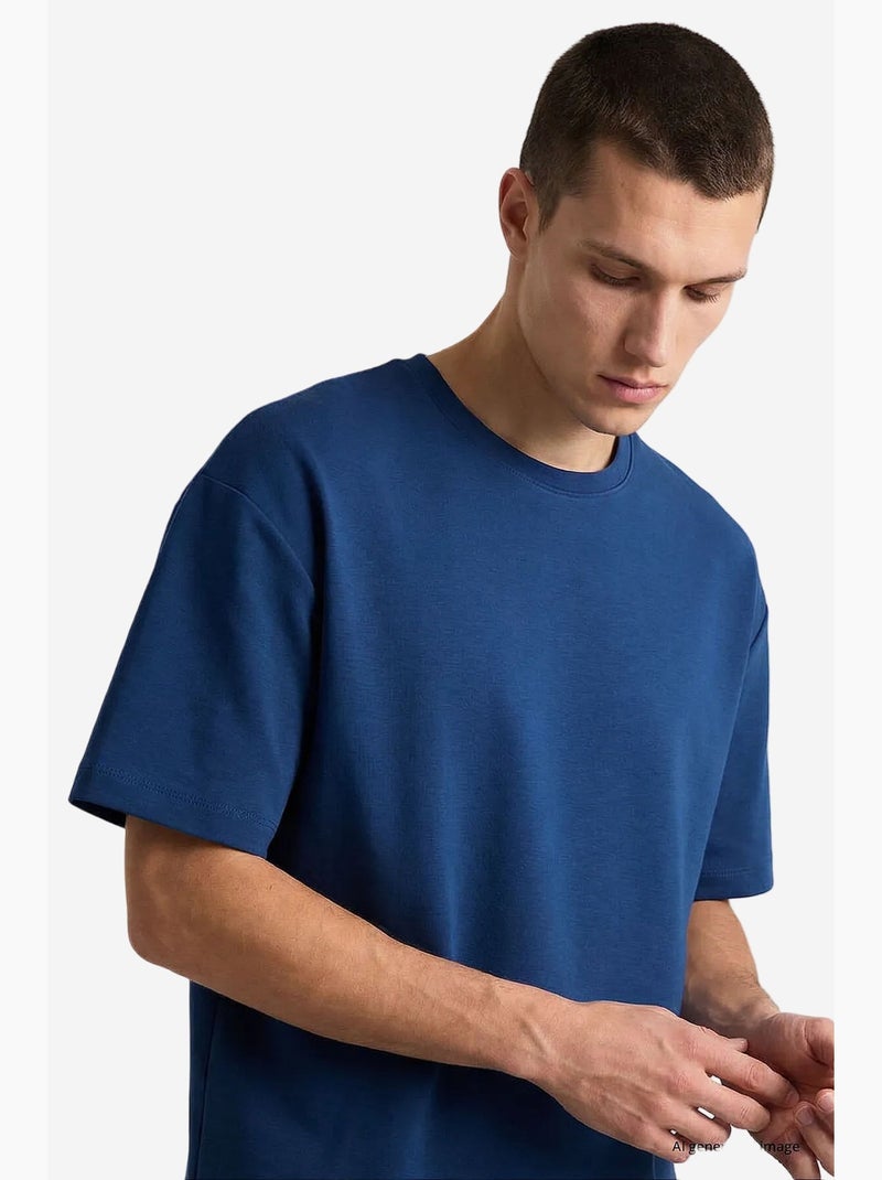 Ensemble de sport homme oversize court tommy Bleu - Kiabi