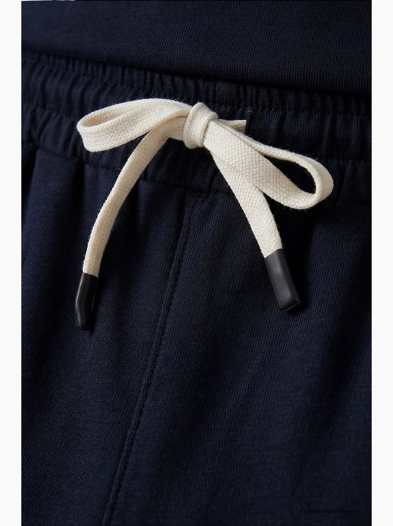 Ensemble de sport homme oversize court tommy Bleu marine - Kiabi