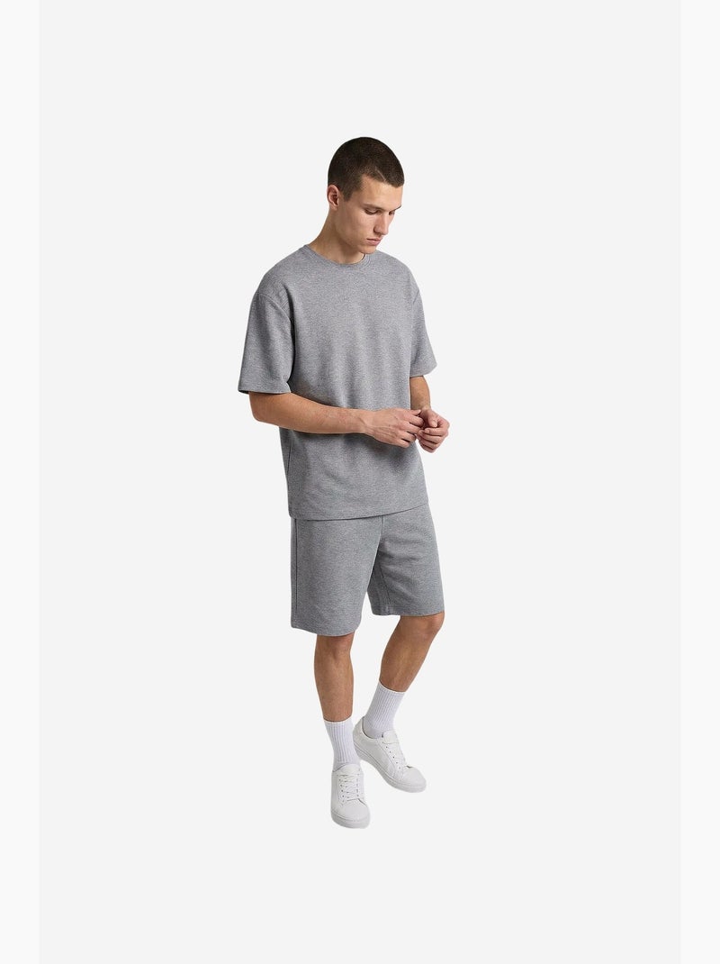 Ensemble de sport homme oversize court tommy Gris - Kiabi