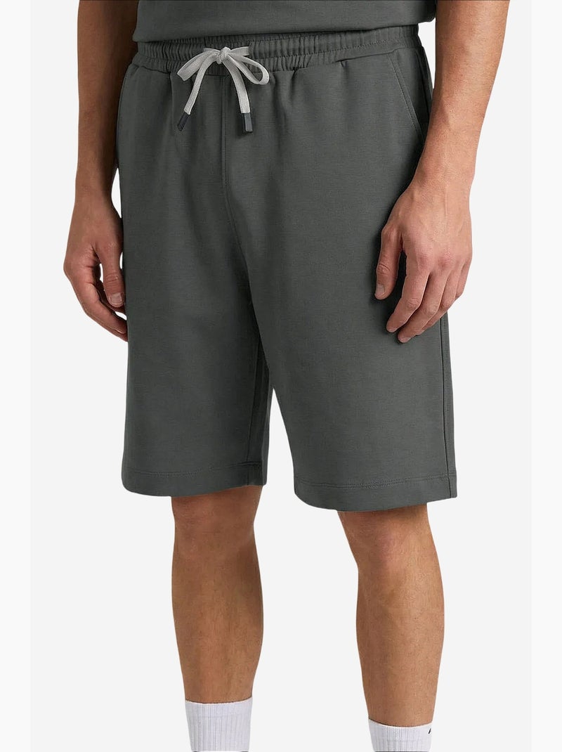 Ensemble de sport homme oversize court tommy Gris Noir - Kiabi