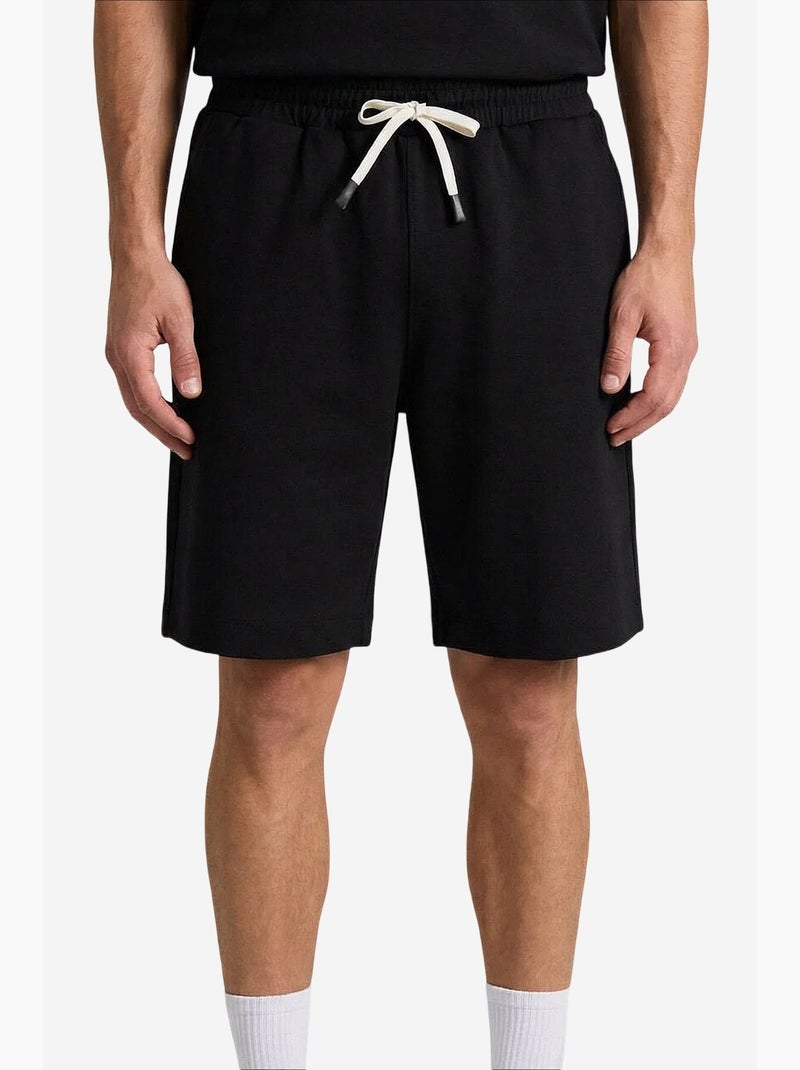Ensemble de sport homme oversize court tommy Noir - Kiabi