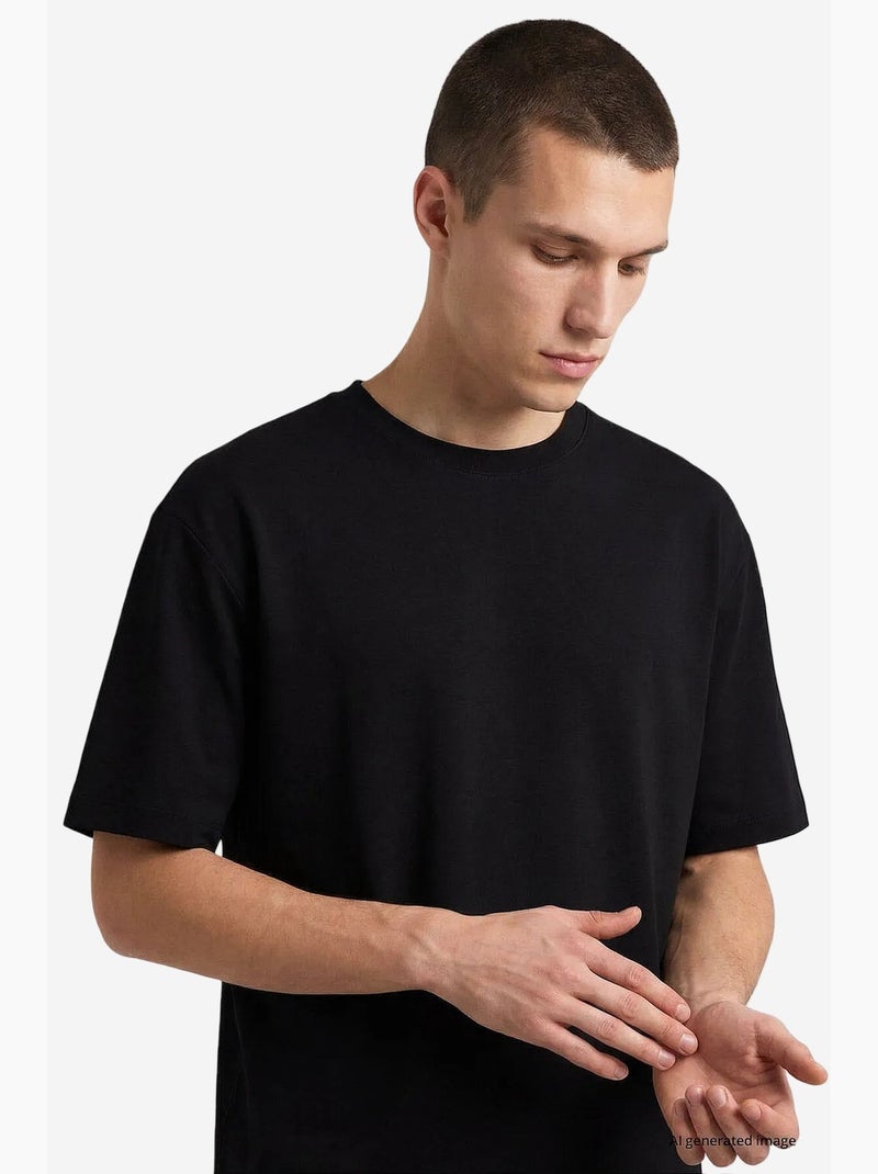 Ensemble de sport homme oversize court tommy Noir - Kiabi