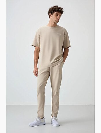 Ensemble de sport homme oversize en coton mélangé tommy