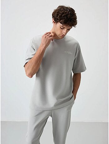 Ensemble de sport homme oversize en coton mélangé tommy