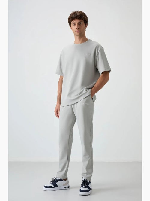 Ensemble de sport homme oversize en coton mélangé tommy - Kiabi