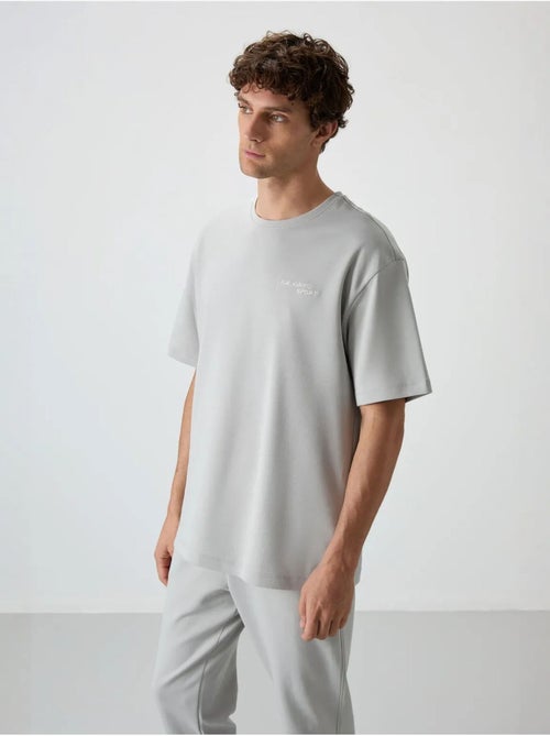 Ensemble de sport homme oversize en coton mélangé tommy - Kiabi