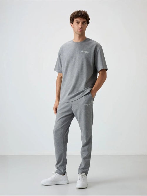 Ensemble de sport homme oversize en coton mélangé tommy - Kiabi
