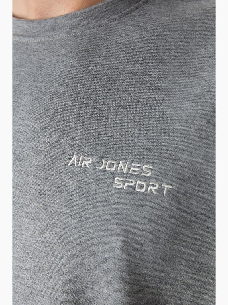 Ensemble de sport homme oversize en coton mélangé tommy Gris - Kiabi