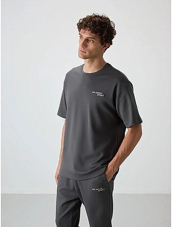 Ensemble de sport homme oversize en coton mélangé tommy