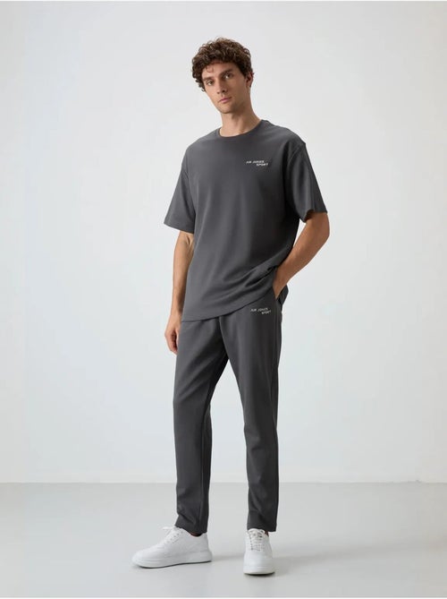 Ensemble de sport homme oversize en coton mélangé tommy - Kiabi