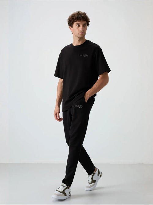 Ensemble de sport homme oversize en coton mélangé tommy - Kiabi