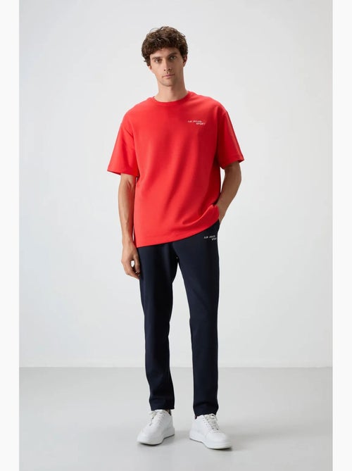 Ensemble de sport homme oversize en coton mélangé tommy - Kiabi