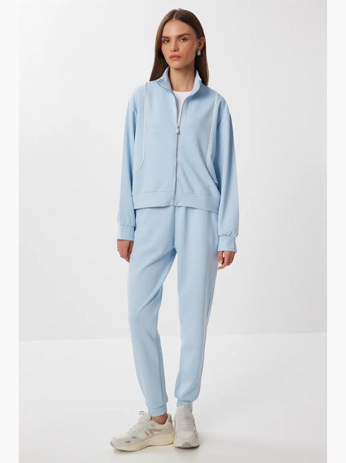 Ensemble de survêtement à manches longues et col zippé pour femme istanbul - Kiabi Ensemble de survêtement à manches longues et col zippé pour femme istanbul - Kiabi