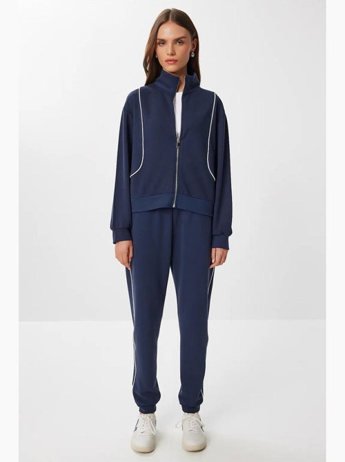 Ensemble de survêtement à manches longues et col zippé pour femme istanbul - Kiabi Ensemble de survêtement à manches longues et col zippé pour femme istanbul - Kiabi