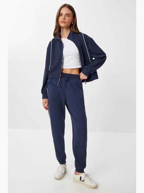 Ensemble de survêtement à manches longues et col zippé pour femme istanbul - Kiabi Ensemble de survêtement à manches longues et col zippé pour femme istanbul - Kiabi