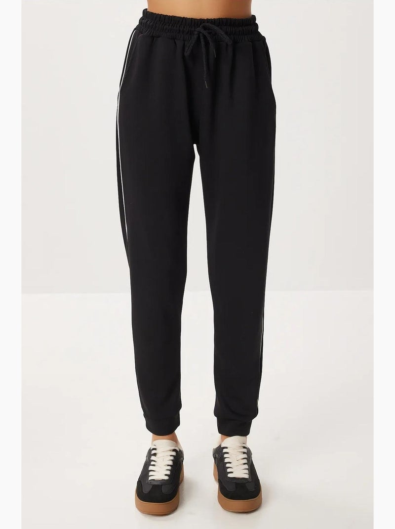 Ensemble de survêtement à manches longues et col zippé pour femme istanbul Noir - Kiabi