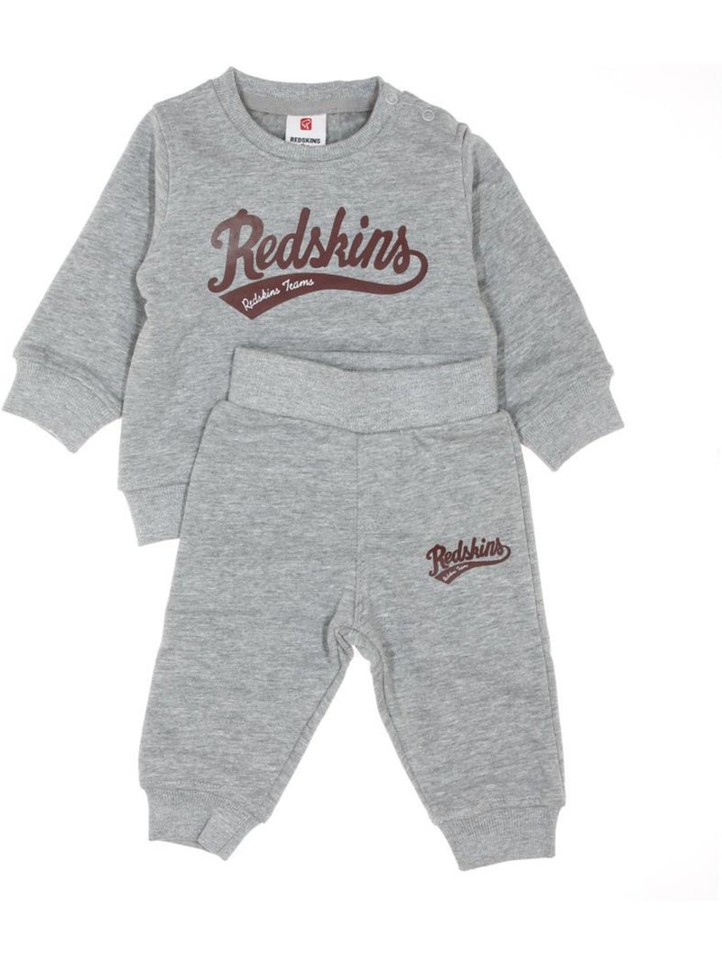 Ensemble de survêtement Garçon Redskins Gris Argenté - Kiabi