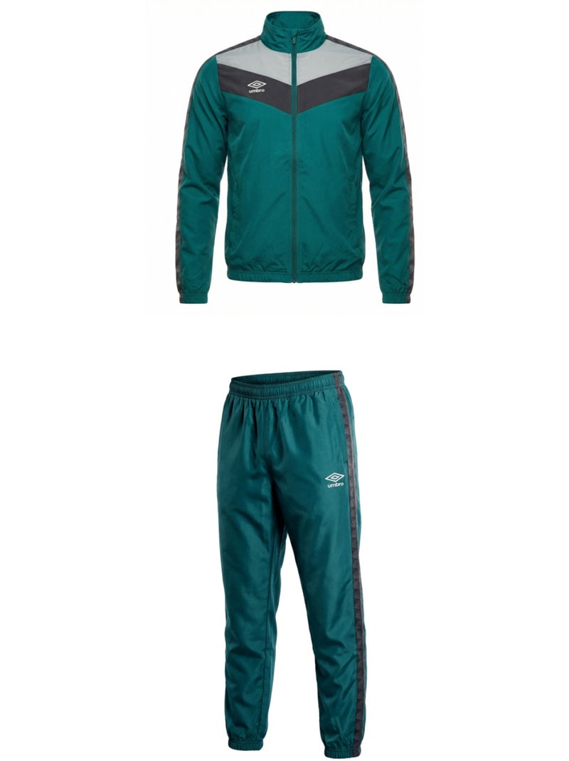 Ensemble de survêtement homme veste zippé et pantalon modèle 1224740 umbro Vert - Kiabi