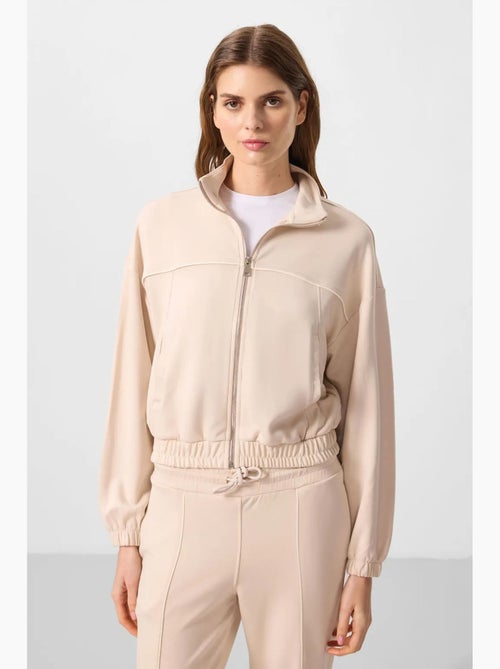 Ensemble de survêtement oversize à col zippé tommy - Kiabi