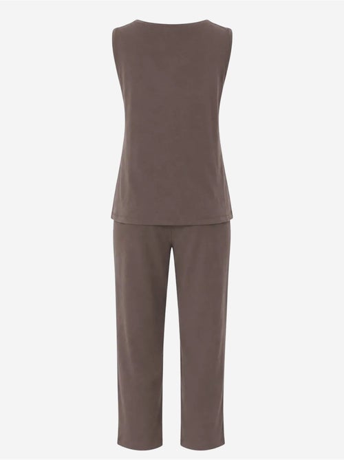 Ensemble débardeur sans manches et pantalon à jambe large mixray - Kiabi
