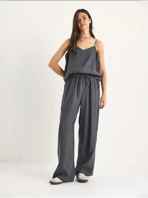 Ensemble débardeur sans manches et pantalon large lucci - Kiabi