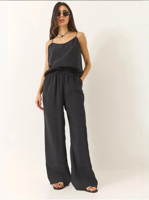 Ensemble débardeur sans manches et pantalon large lucci - Kiabi