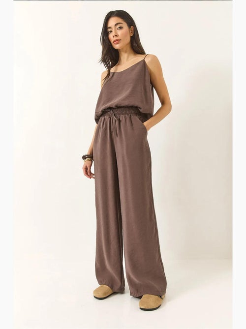 Ensemble débardeur sans manches et pantalon large lucci - Kiabi