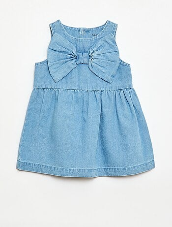 Ensemble denim robe + culotte