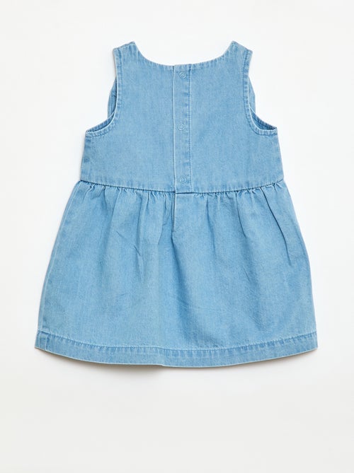 Ensemble denim robe + culotte - Kiabi