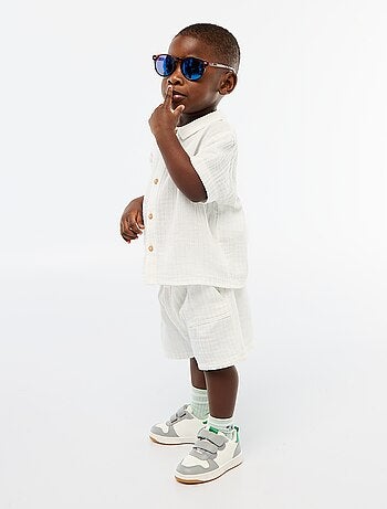 Ensemble deux pièces chemise + short