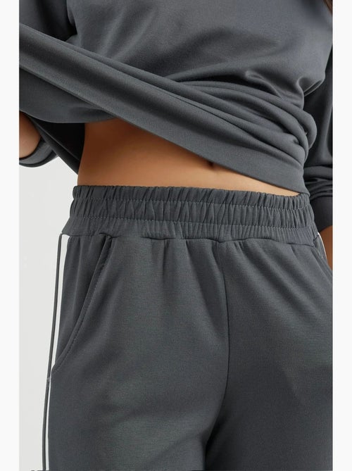 Ensemble deux pièces coordonné à col zippé et jambes larges hiccup - Kiabi