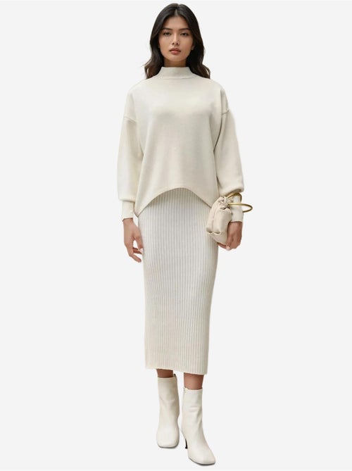 Ensemble deux pièces en tricot coordonné - Kiabi
