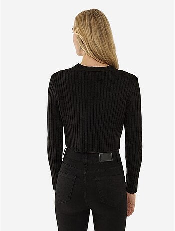 Ensemble deux pièces en tricot court