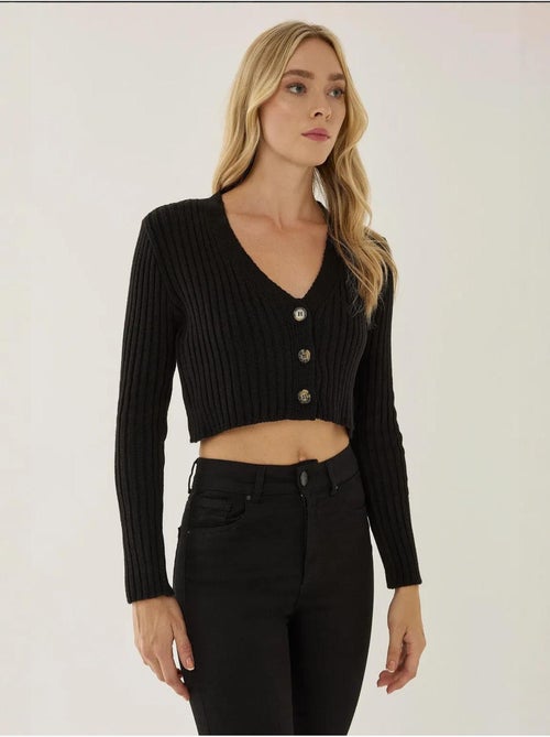 Ensemble deux pièces en tricot court - Kiabi