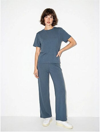 Ensemble deux pièces t-shirt et pantalon large lucci
