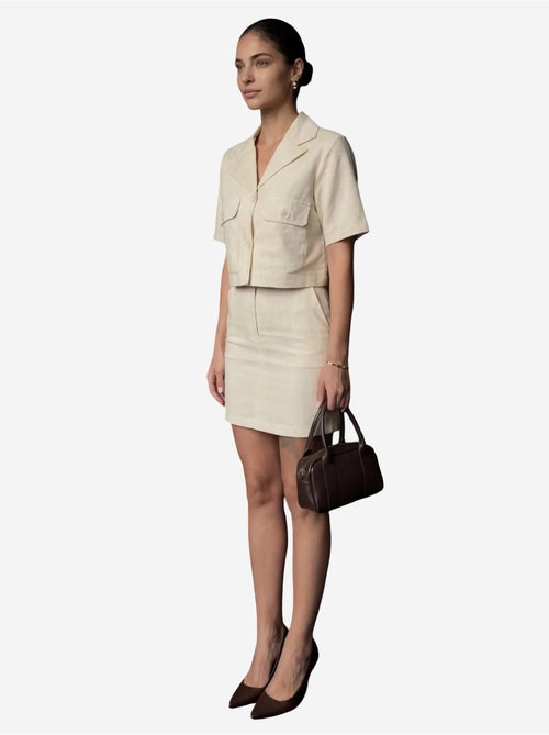 Ensemble deux pièces taille haute avec fermeture à boutons my fashion - Kiabi
