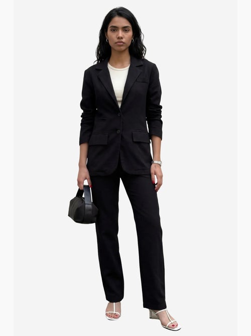 Ensemble deux pièces veste à col boutonné my fashion - Kiabi