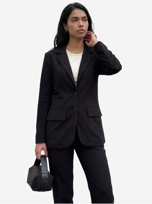 Ensemble deux pièces veste à col boutonné my fashion - Kiabi