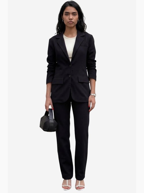 Ensemble deux pièces veste à col boutonné my fashion - Kiabi