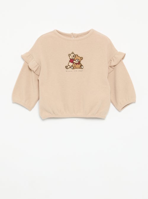 Ensemble 'Disney' 2 pièces - Sweat à volants + legging - Kiabi