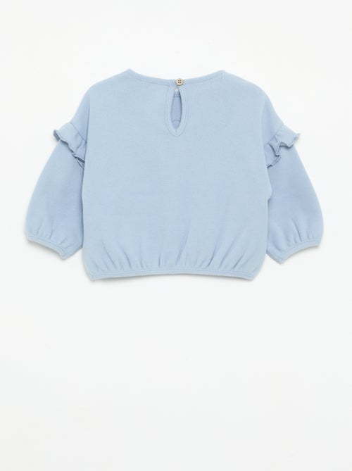 Ensemble 'Disney' 2 pièces - Sweat à volants + legging - Kiabi
