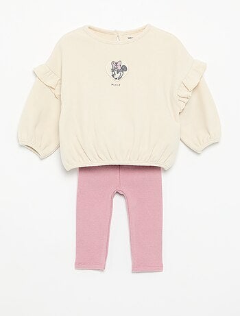Ensemble 'Disney' 2 pièces - Sweat à volants + legging