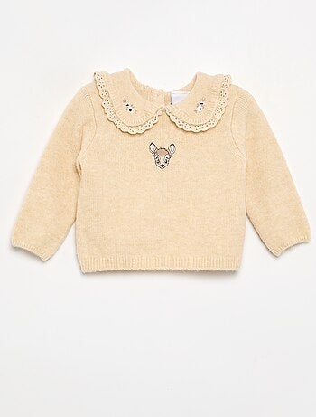 Ensemble 'Disney' 2 pièces en maille tricotée - Pull + legging