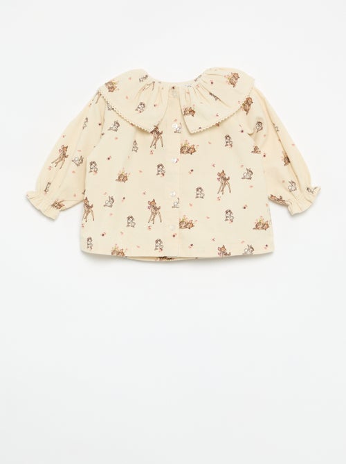 Ensemble 'Disney' 'Bambi' 2 pièces - Chemise + legging - Kiabi Ensemble 'Disney' 'Bambi' 2 pièces - Chemise + legging - Kiabi